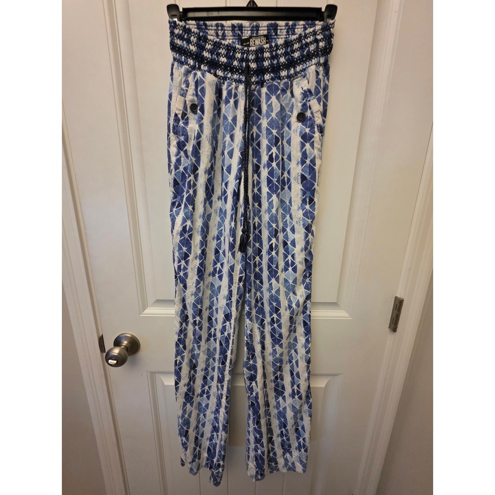 REWASH Linen Pants XS